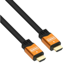 넷메이트 4K HDMI V2.0 골드메탈 케이블 NM-HM03GZ, 1개, 3m.