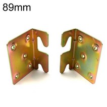 침대철물 89mm 좌 우 천연색 CB, 침대철물/89mm/우/천연색/CB