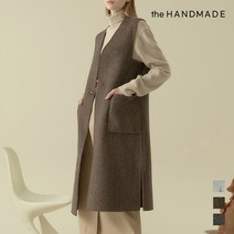 더핸드메이드 더핸드메이드 울 리버서블 체크 베스트