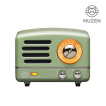 아트박스/뮤젠 뮤젠 OTR 메탈 Muzen FM라디오 블루투스 스피커, 단품