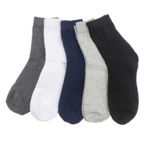 메리메리 남성용 중목 베이직 순면 양말 10켤레