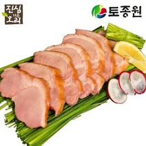 토종원 유황먹인 오리 훈제슬라이스 300gx8팩, 300g