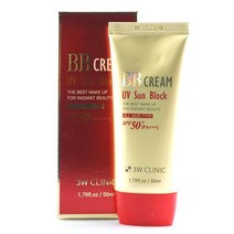 비비 bb w clinic 메이크업 UV 썬 블럭 BB크림 50ml, 상세페이지 참조