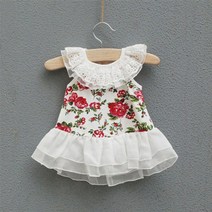 [일오삼유통] 공주원피스 돌쟁이선물 유아공주드레스 리본원피스 신생아민나시원피스