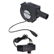 송풍기 요리 바베큐 팬 공기 터보 송풍기 화재 벨로우즈 피크닉 캠핑 도구 드롭 쇼핑, 한개옵션0