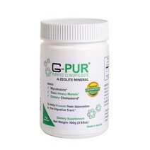 G-PUR 정제 제올라이트 제오라이트 미네랄 파우더 100g 50회분