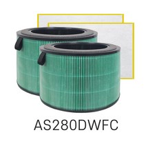 LG 퓨리케어 360 필터 정품형 국내산, 2단형, AS280DWFC