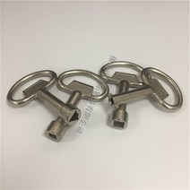 RayLock아연 합금 키 지하철 삼각형 쓰레기통 사각형 전기 캐비닛 나비 모양, Triangular