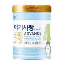 남양유업 아기사랑 수 어드밴스 분유 4단계, 24캔, 750g
