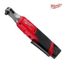 본체+배터리2개+충전기+케이스 포함/밀워키 M12 FHIR38-302B 충전 전동 하이스피드 임팩 라쳇 렌치 공구, 단품없음