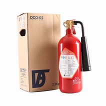 [바보사랑] CO2소화기 2.3KG 동아화이어테크, 1개