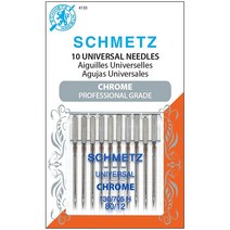 SCHMETZ 사이즈 니들 크롬 유니버설 80/12 10pc 575042