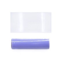 열수축비닐 투명포장지 선물포장비닐 20500pcs 21700 배터리 필름 테이프 PVC 튜브 Precut 슬리브 랩에 대 한 파이프 커버를 보호, 250pcs, 13 Clear