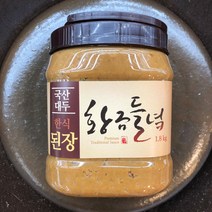[옛맛뚝배기]황금들녘 된장 1.8kg(국내산), 단품