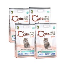 고양이 사료 캐츠랑 전연령 5kg 4EA, 단일옵션, 4개
