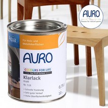 AURO No.518 아우로 투명래커 375ml_무광 바니시 코팅, 단품