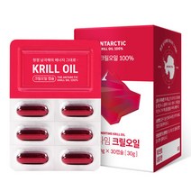 무료택배 이너타임 크릴오일 1000mg 30캡슐 크릴오일 효능 아스타잔틴 고함량 인지질 국내 제조 (577189)