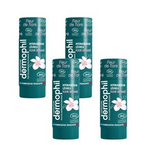 Dermophil 더모필 Fleur De Tiare 인디언 스틱 립밤 4g x4개