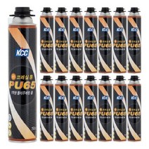 KCC 코레실 난연폼 PU65 1박스 15개 1액형우레탄폼 0.75L, 1박스 15EA
