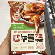 풀무원 말랑말랑 밀 누들 떡볶이 423.5g, 아이스팩 포장