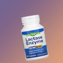 엔자임 락타아제 엔자임스 네이쳐스웨이 1OO정 enzyme active lactase enzyme 락타아제 효소 혼합물 [1병]