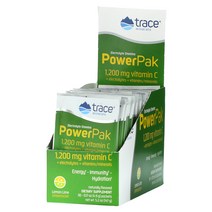 Trace Minerals ® Trace Minerals ® 전해질 스태미나 PowerPak 레몬 라임 30팩 각 4.9g(0.17oz), 1개, 1개