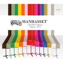 MANHASSET 4801 맨하셋 악보 보면대 -다양한 칼라의 예쁜 보면대, 기본보면대, 화이트