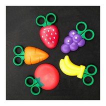 감따는기구어린이용 과일 가위 귀여운 만화 손 딸기와 당근 학생 1 개, 03 Grapes