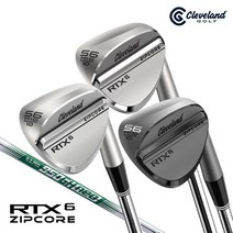 던롭코리아정품 클리브랜드 RTX6 ZIPCORE 경량스틸 웨지(NS950 NEO) GC, TOUR SATIN 58, TOUR SATIN 58