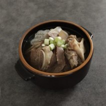 내열 이천도자기 직화 곰탕그릇 국밥그릇 삼계탕그릇 곰탕기 밀키트그릇, 대(지름18cm)