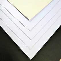 모두다 하드보드지 2T(백색) 전지 2절 4절 8절 16절 a2 무료재단가능, 1개, 2절 4매
