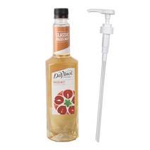 다빈치 헤이즐넛시럽 1개 750ml + DY시럽펌프
