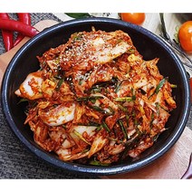 오늘 담근 국내산 노란 알배추 속배추로만 담근 겉절이 김치(보통맛), 2kg, 1개