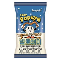 삼양 별뽀빠이 72g x 15개, 상품:별뽀빠이 72g x 15개