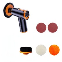 연마기 드릴연마기 드릴날 콘크리트 대리석 연삭기 100W 자동차 버퍼 폴리셔 1800rpm 속도 조절 자동 폴리싱 머신 충전식 배터리 무선 버핑 왁싱 차량 광택기