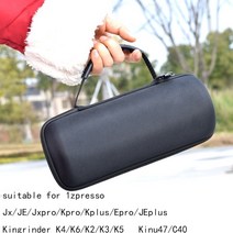 핸드밀 커피 그라인더 자동 수동 의 zpresso Jx/JE/Jxpro/kpro/K 호환, 01 Black