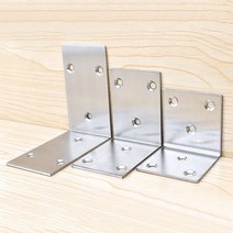 ㄱ자앵글 철제앵글 1pcs 스테인레스 스틸 lquot 모양의 직각 삼각형 코너 브래킷, 85x85x48x2mm