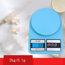리앤킴 디지털 2kg 주방용 전자 저울 ST1134, 블루