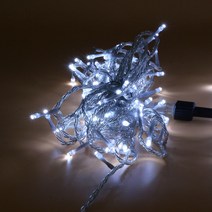 생활 100구 투명선 LED 백색 은하수 지니전구(10M)(150cm트 은하수전구, 옵션이없는_단일품목입니다, 본상품선택