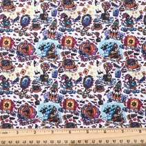 마작패 세트 영행용 50*145cm 패치 워크 인쇄 폴리에스터 직물 바느질 퀼트 재료 DIY 만화 c21255, 06 1088118_02 Pure Cotton