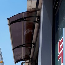 650 X 1200 캐노픽스설계 고정식캐노피 비가림시설 테라스렉산작업 주차캐노피 현관차양 어닝, 브라운, 블랙, 블랙