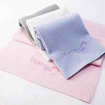 동일타올/와플40*80/ 극세사/타올/수건, 흰색