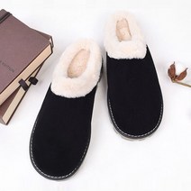 어그 포근한 모카 슬리퍼 남녀 공용 커플 겨울 신발 데일리 유행 고급 트렌드 패션 캐주얼