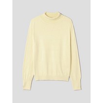 에잇세컨즈 소매 트임 터틀넥 니트 레몬 (323151LY1F)