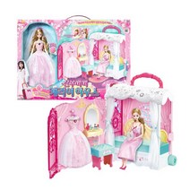 자매 역할 놀이 장난감 프린세스돌 미니어처 하우스, 쿠팡 본상품선택