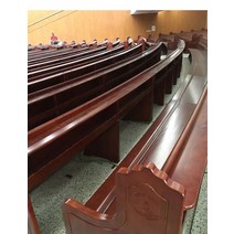 교회 벤치 예배당 의자 긴 예식 성당 학교 목사 원목, 미터당 태국 고무 목재