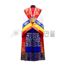 용장가라 [황후] 3종 - 홍색 황금색 연두색 신복 의대, 연두