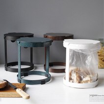 사무실 책상 학생 직장인 철제 개인휴지통 호텔 펜션 거실 현관 숙박업소 학생방 모텔, 브라운