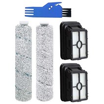 Exanko Bissell CrossWave Cordless Max 2554A 2590 2593 및 2596 올인원 습식 건식 진공 청소기용 브러시 롤 필터 세트, 1개, 비셀 크로스웨이브용