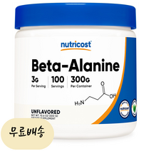 뉴트리코스트 베타 알라닌 파우더 300g 100회분 1세트 [미국 직배송], 1개